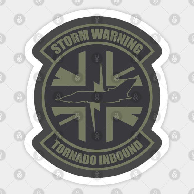Storm Warning Tornado Inbound Sticker by TCP